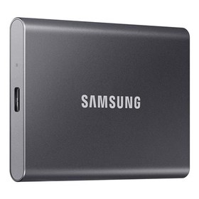 Samsung T7 2TB USB 3.2 Gen 2 Type-C Portable External SSD, Titan Gray