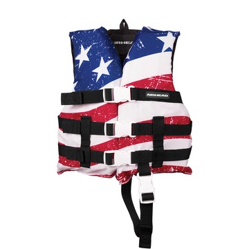 Stars & Stripes General Boating Life Jacket Vest | Child-Adult-Child