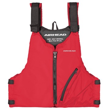 Base Paddle Life Jacket Vest | Youth-Adult - Red / Adult Universal