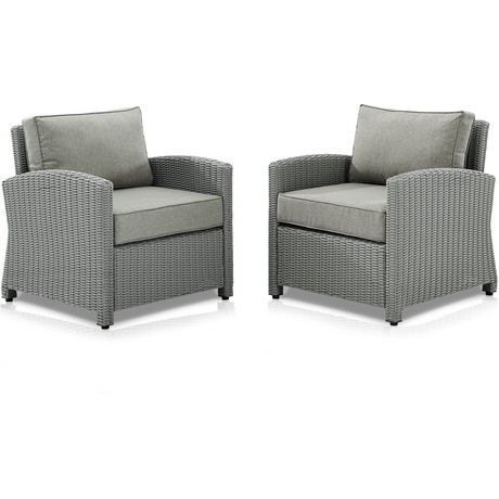 Destin Set of 2 Outdoor Chairs