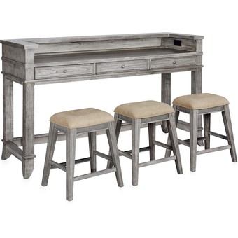 Hazel Gameday Console Table and 2 Stools