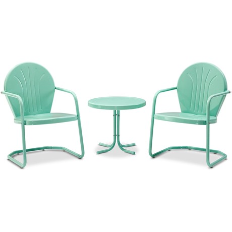Kona Set of 2 Outdoor Chairs and Side Table