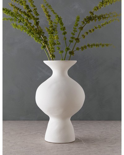 Calista Vase - White