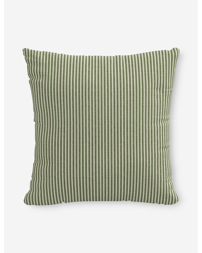 Appleyard Indoor / Outdoor Pillow - Olive and Tan / Square