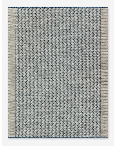 Sonya Indoor / Outdoor Rug - Gray and Blue / 2'2" x 3'9"