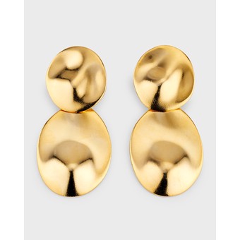 24k Gold Electroplated Earrings
