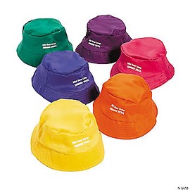 Bulk 50 Pc. Personalized Bucket Hat Assortment