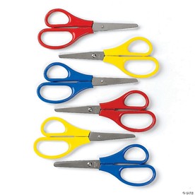 Smooth Cut Preschool Scissors - 12 Pc.