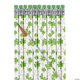 St. Patrick's Day Pencils - 24 Pc.