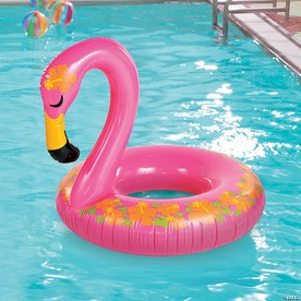 Jumbo Inflatable Flamingo Pool Float