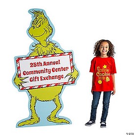 Personalized Dr. Seuss The Grinch Life-Size Cardboard Stand-Up