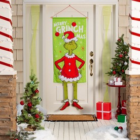 Dr. Seuss The Grinch Dangle Leg Door Sign