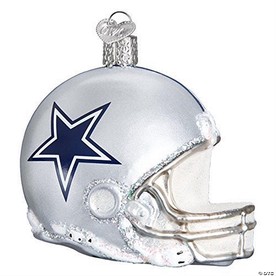 Old World Christmas Dallas Cowboys Helmet Ornament For Christmas Tree
