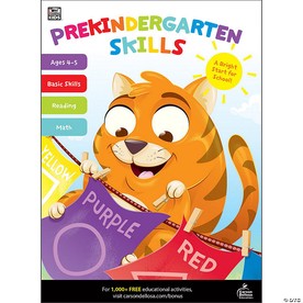 Carson Dellosa Education Prekindergarten Skills Workbook
