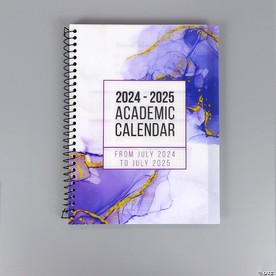24-25 ACADEMIC CALENDARS NOW AVAILABLE! Academic Calendar, Monthly and Weekly Views with Time Slots, To-Do List / Purple