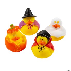 Halloween Rubber Ducks - 12 Pc.