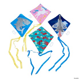 Cute Kites with Tail - 12 Pc.