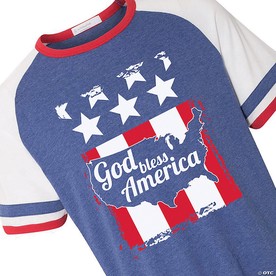 God Bless America Adult’s T-Shirt