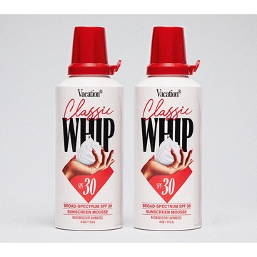 Vacation Classic Whip SPF 30 Sunscreen Mousse Duo