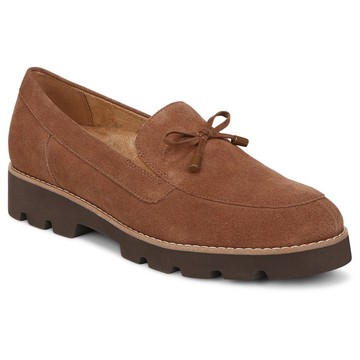 Vionic Suede Bow Loafers - Finley