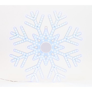 Bethlehem Lights 16" Vibrant Snowflake with 320 LEDs