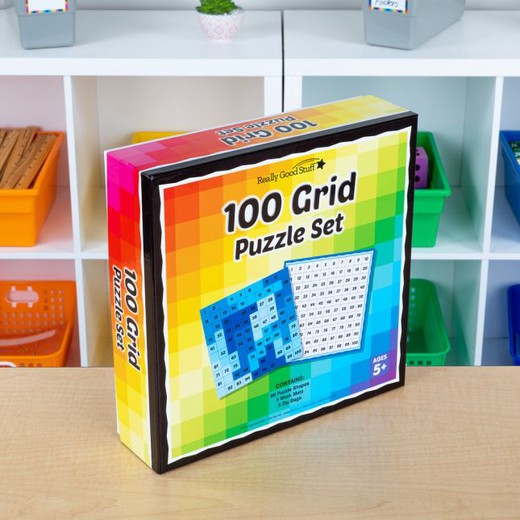 100 Grid Puzzle Set