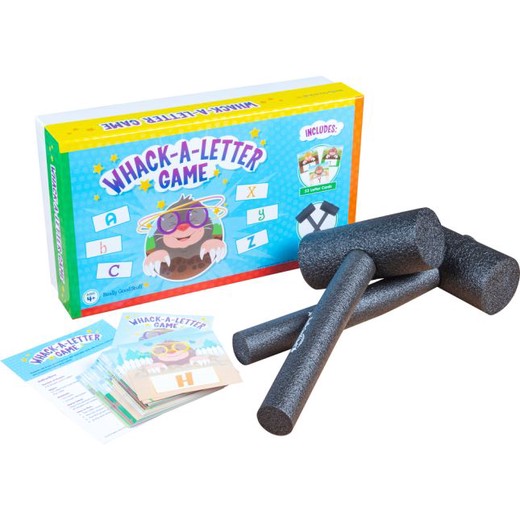Really Good Stuff® Whack-A-Letter Game - Visual, Tactile and Auditory Learning for Fluency in Letter Recognition - Pre-K, Kindergarten, 1st Grade