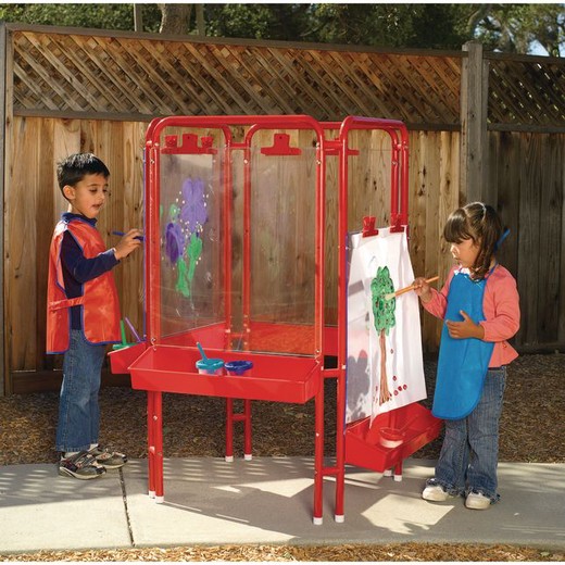 Colorations® 4-Way Indoor/Outdoor Acrylic Panel Easel