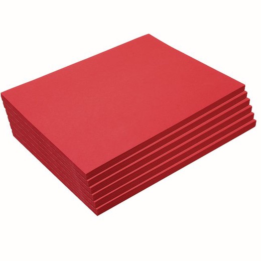 Heavyweight Holiday Red Construction Paper, 9" x 12", 300 Sheets