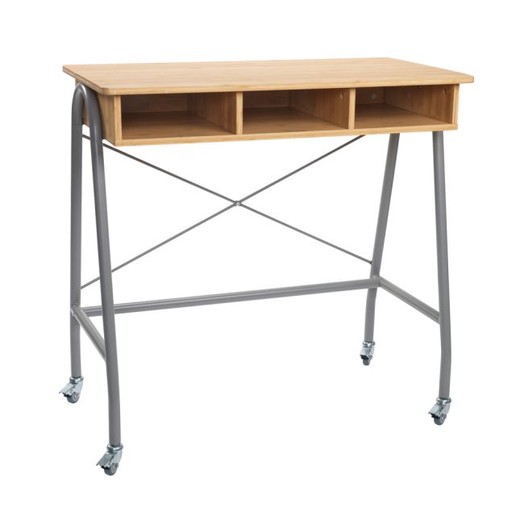 Really Good Stuff® Teacher Standing Desk - Bamboo
