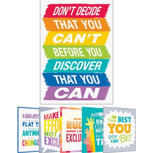Inspire U Posters - Set of 6 Posters