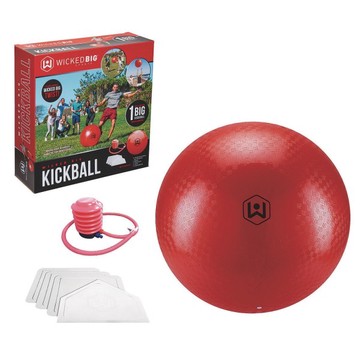Wicked Big, 25" Complete Kickball Set