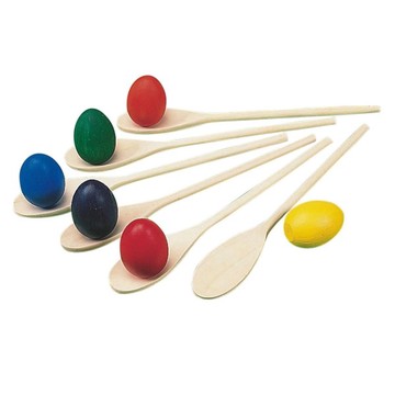 Spectrum Eggs and Spoons (Pack of 6)