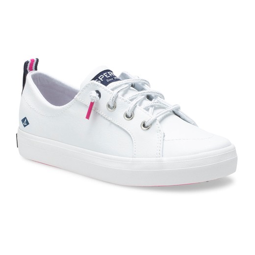 Crest Vibe Sneaker-White / 4 / M