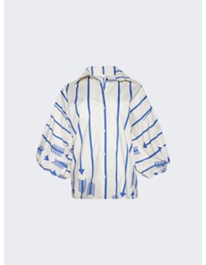 Flechada Shirt Arrow Stripes Blue