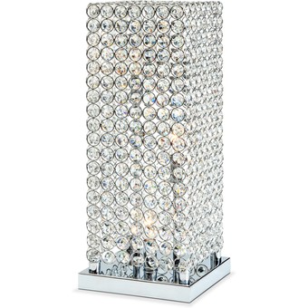 Crystal Tower Table Lamp