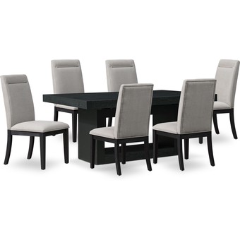 Banks Dining Table with 6 Chairs
